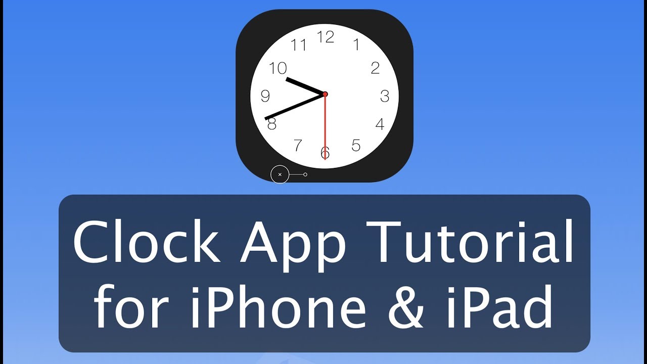 iPhone Clock App - Full Tutorial 