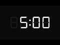5 Minute Timer with Alarm – 300 Second Countdown