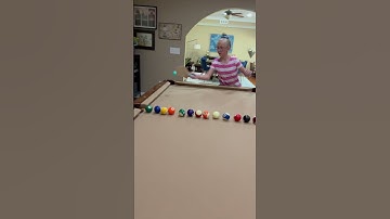 Ping pong on pool table with homemade paddles - DAY 7