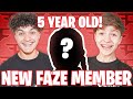 Famous YOUTUBERS React To 5 YEAR OLD Fortnite Player!! *FaZe H1ghSky1 Sister*