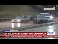Cars stuck in water in SE Oklahoma City