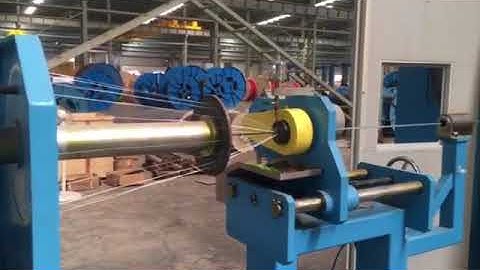 1250mm single twisting machine with steel wire armoring
