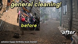 GENERAL CLEANING"KUYA MANDO MARAMING BISITA DARATING? 😯