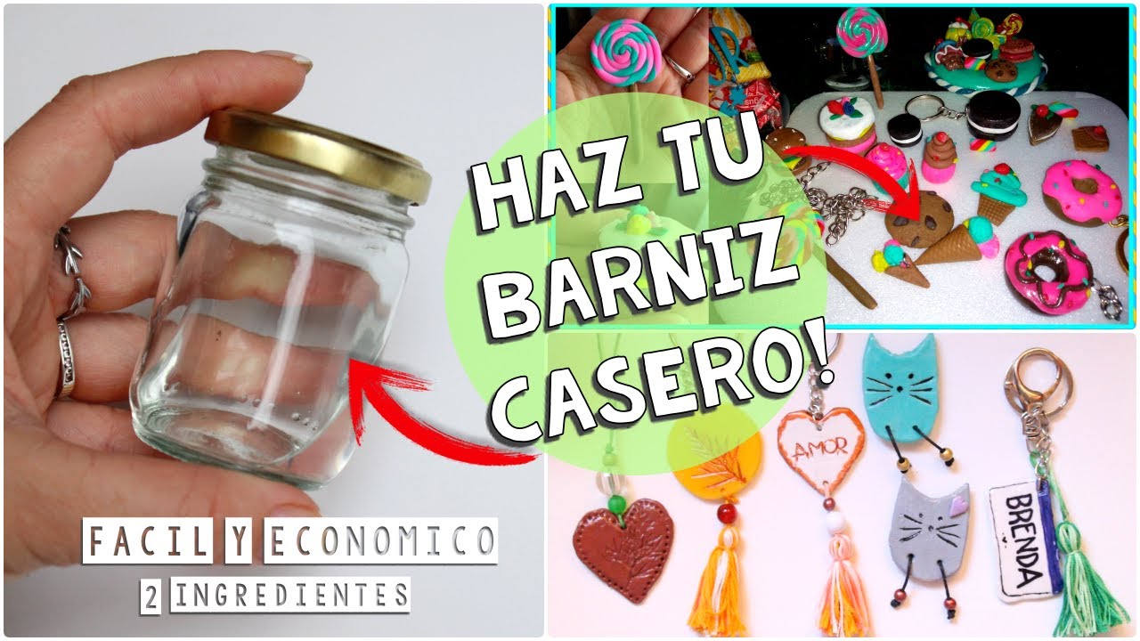 Como hacer BARNIZ para tus manualidades✔️ Proteje y da brillo! 