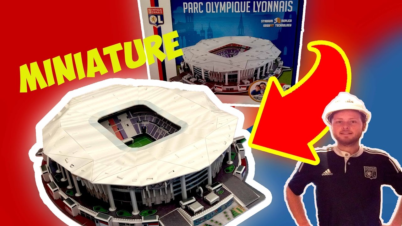 DIY: JE CONSTRUIS UN STADE DE FOOT! Maquette PARC OLYMPIQUE