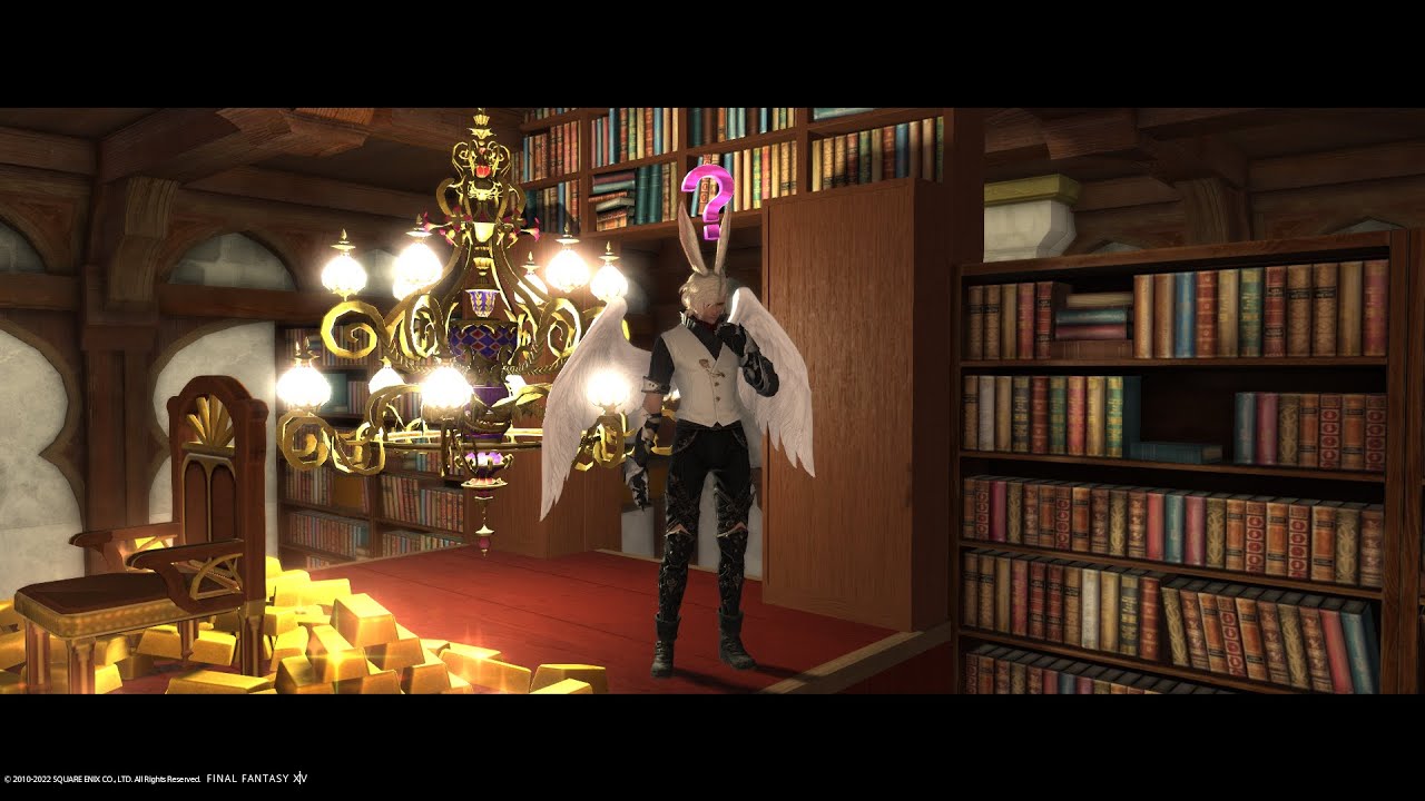 FFXIV Raising the Trick Bookcase Housing Item YouTube