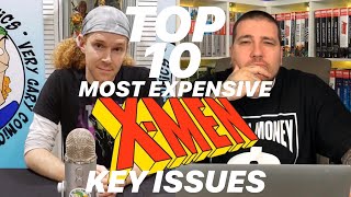 Top 10 Expensive X-Men Key Issues with Very Gary Comics | CGC and Raw Comics