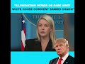 “Illuminating Words or Dark Hint? White House Comment Sparks Chaos!”