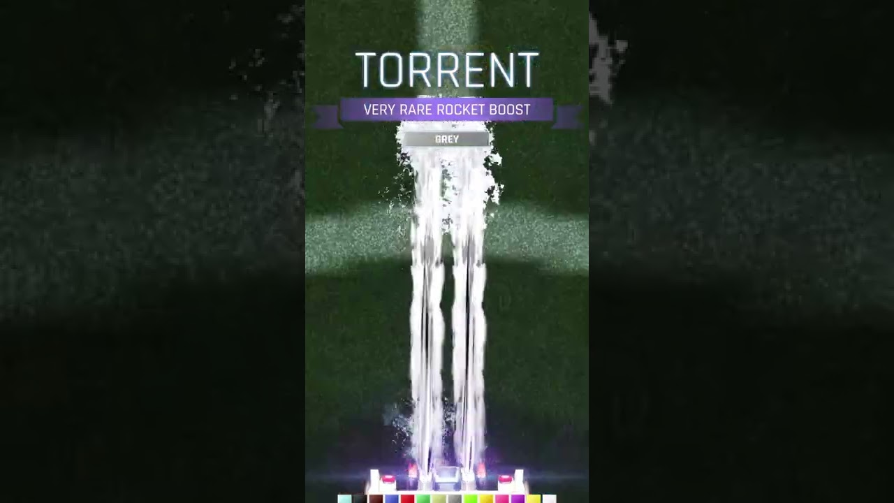 All Painted Rocket Boost 'TORRENT' Rocket League