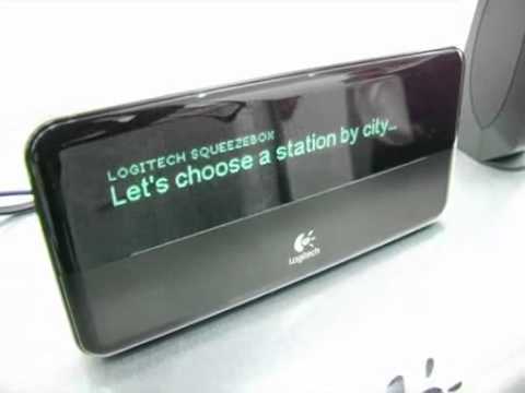 Logitech Squeezebox : network music player (IFA 2007)