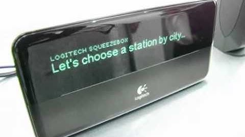 Logitech Squeezebox : network music player (IFA 2007)