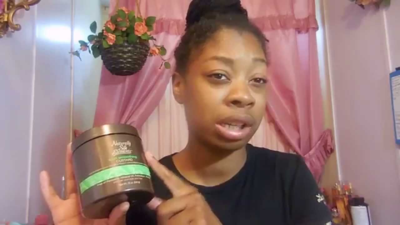 Review: naturally silk element curl smoothing custard - YouTube