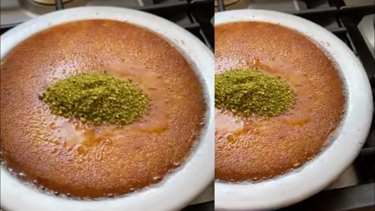 كنافة بالقشطة على الصاج 🧡✨ بلقيس الحيدري