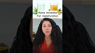 For #periods Pain, Bloating,Heavy and Light Periods #homeremedies #shorts