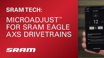 MicroAdjust™ for SRAM Eagle AXS Drivetrains