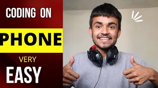 HOW TO CODE IN PHONE NEPALI  PYTHON IN PHONE BEGINEER CODING