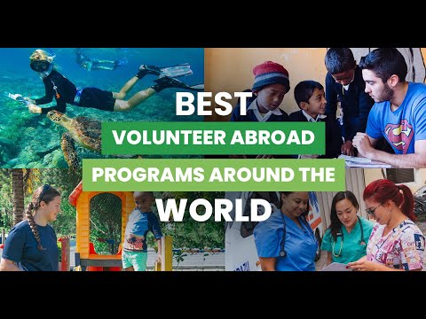Best Volunteer Programs Around the World for 2023 & 2024