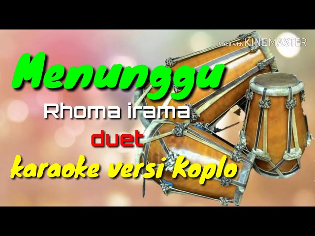 Menunggu Karaoke Cover versi koplo Rhoma irama class=
