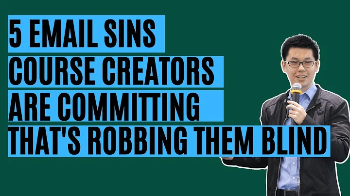 5 Email Sins Course Creators are Committing That's...