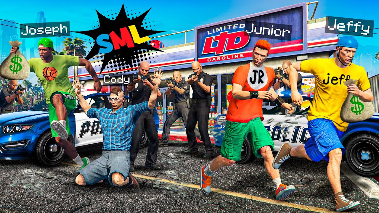 SML CRIME SPREE IN GTA!