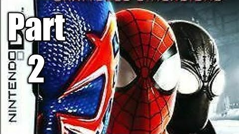 Spider-Man Shattered Dimensions (DS) Part 2 Going against a man with a boomerang.