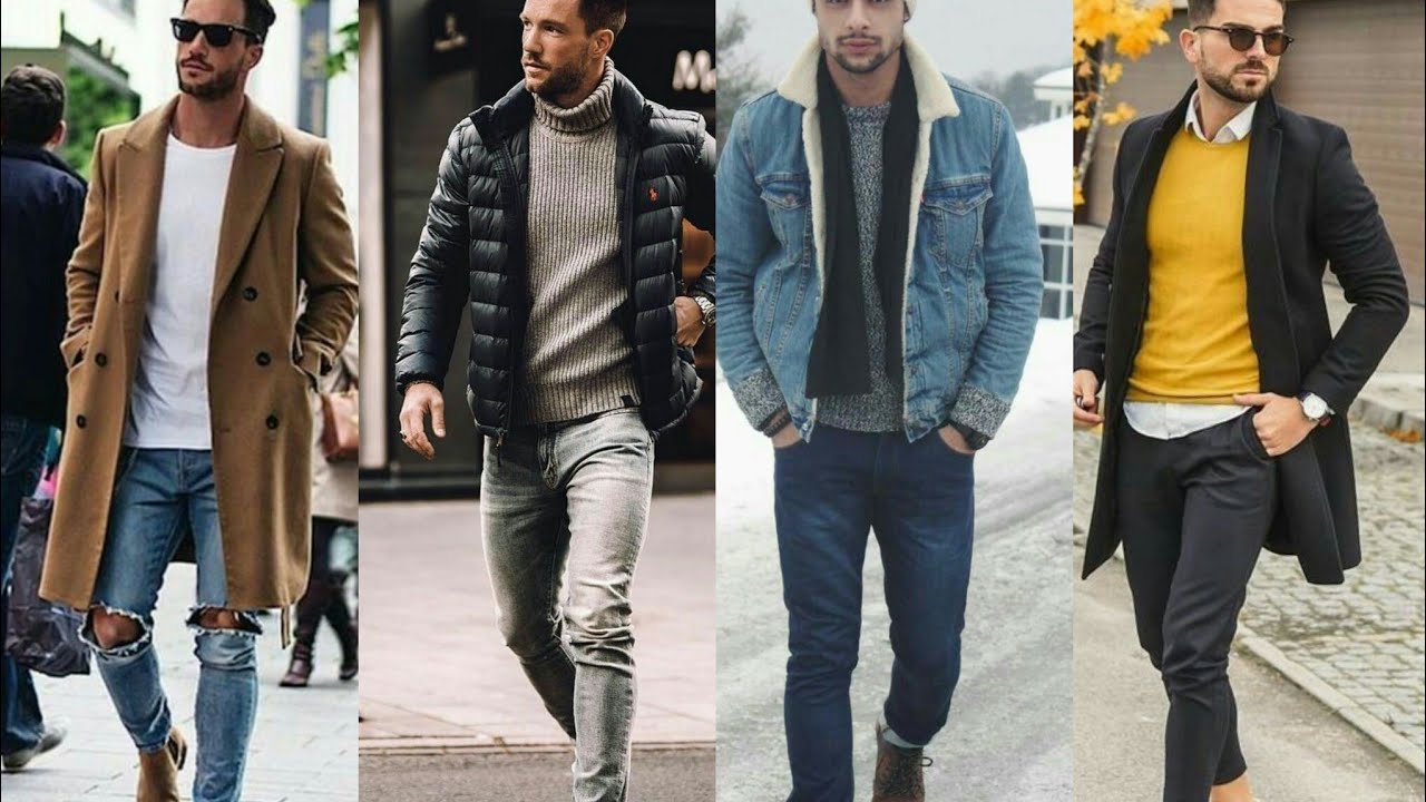 New mens fashion styles for winter and coats design - YouTube