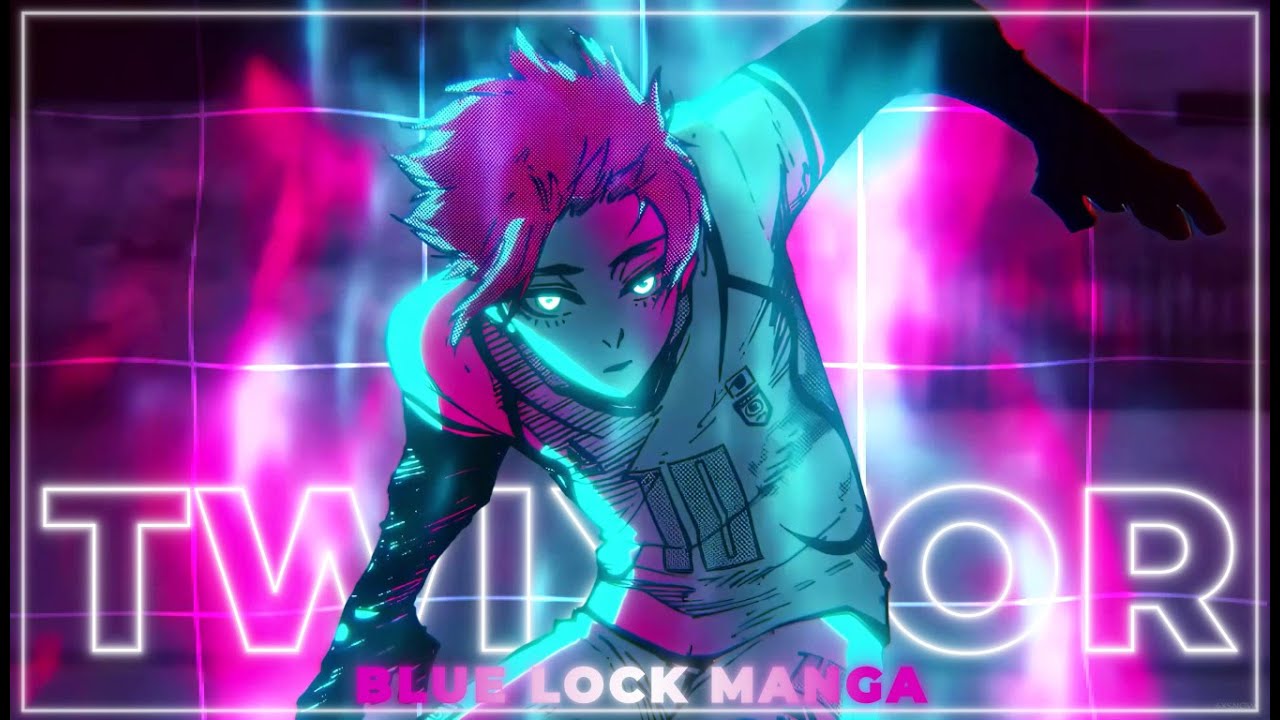 Blue Lock Manga [ 4K ] | Twixtor Clips For Edits | Blue Lock