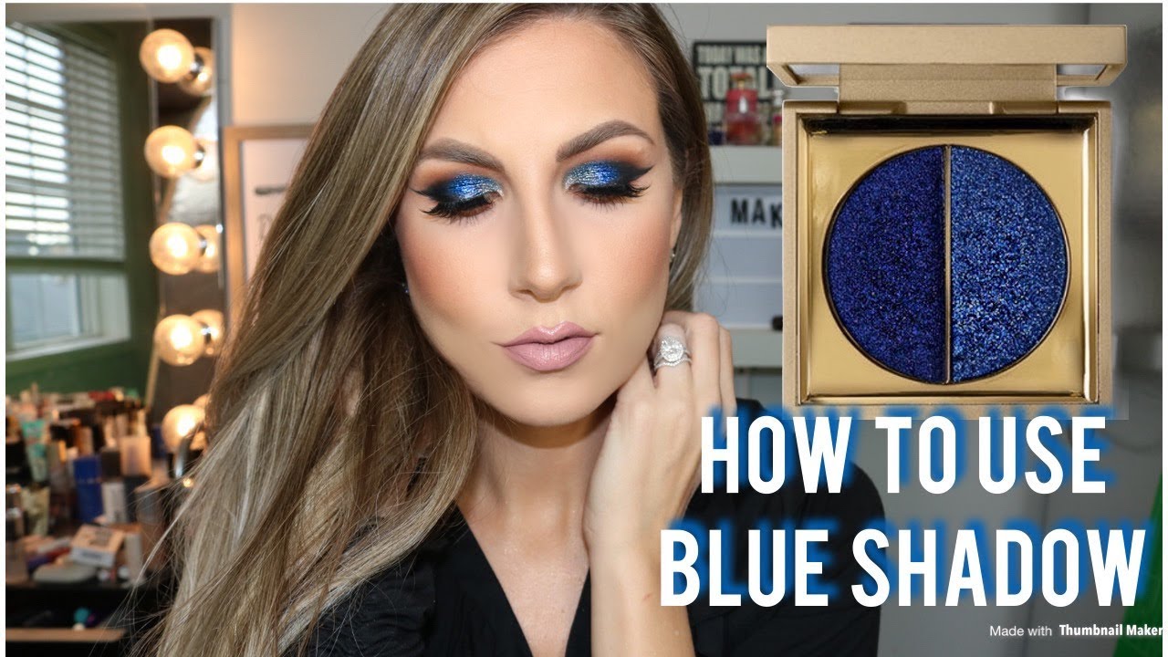 stila blue eyeshadow