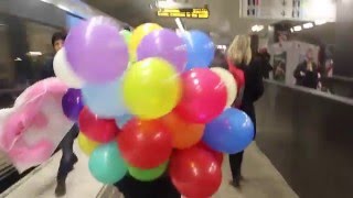 Balloon Performance in Stockholm (Roi Vaara inspired)