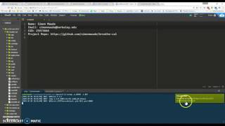 Iter0 screencast - Simon Maude