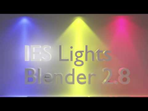 Video IES Light Tutorial - Blender 2.8 - youtube
