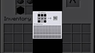 Crafting a GUN in Minecraft!? 🔫😱 | No Mods! #shorts@Flame_playz