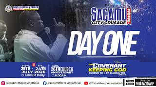 🔴 LIVE NOW | SAGAMU CITY CRUSADE 2026 – DAY 1  ||   Prophet Hezekiah LIVE