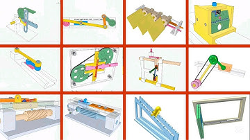 Top 12 Mechanical Mechanisms and Linkages |😲🤔😲 Engineering Explained with Animation!