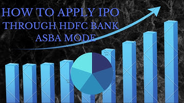 How to Apply IPO through HDFC Bank ASBA mode