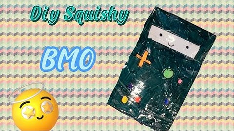 DIY Squishy BMO, cách làm squishy BMO!😁| Annie Squishy💖
