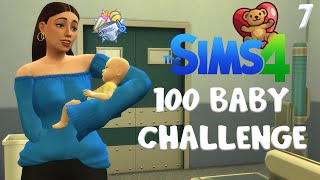 BELLA AGED UP & GIVING BIRTH TO ANOTHER BABY... GIRL??? - The Sims 4: 100 Baby Challenge (pt.7)