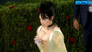 Met Gala 2022: Watch Billie Eilish Arrive in GOTH Glam Corset Look