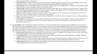 MBA 665 Final Project Guidelines