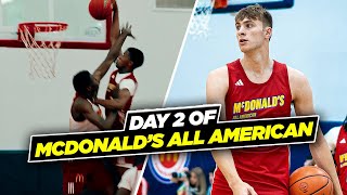 McDonald’s All American Day 2 Got PHYSICAL | Cooper Flagg, Ace Bailey & More