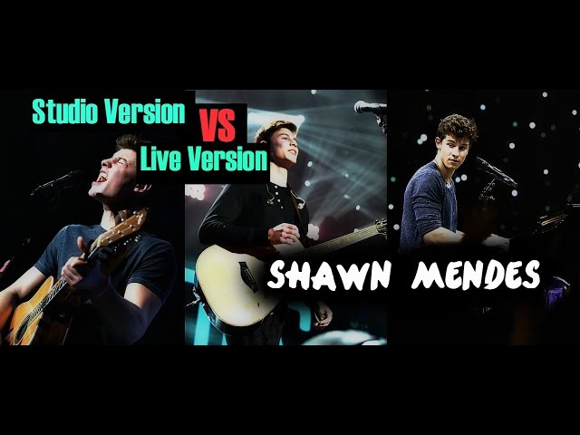 Shawn Mendes - Mercy |Studio Version VS Live Version| class=