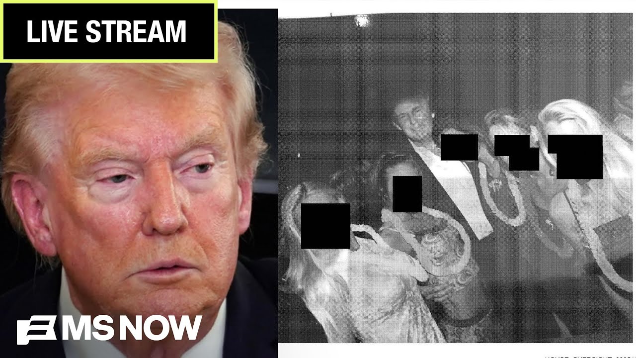 LIVE: Trump honors athletes after House Dems release new Epstein photos