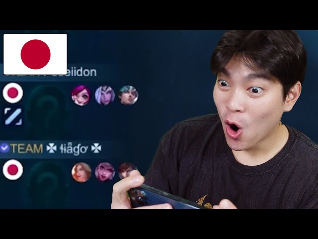 Solo Rank Hari Pertama di Jepang, Ketemu Pro Player Jepang?! - Mobile Legends class=