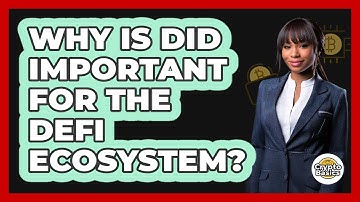 Why Is DID Important For The DeFi Ecosystem? - CryptoBasics360.com