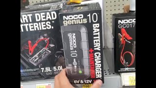 REVIEW- NOCO GENIUS10, 10A Smart Car Battery Charger, 6V and 12V Auto- IS THIS ANY GOOD?