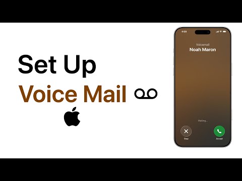 How To Set Up Voicemail on iPhone iOS 26?