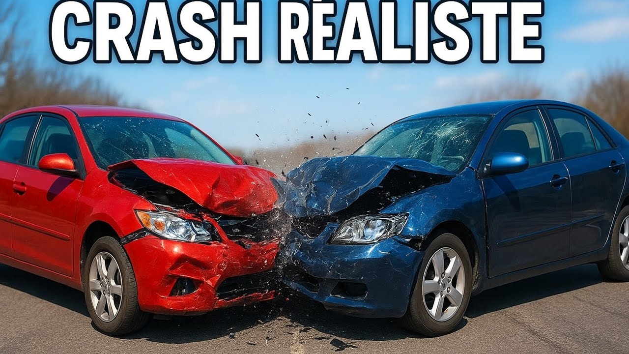 Simulation de crash ultra réaliste...sur mon téléphone !💥