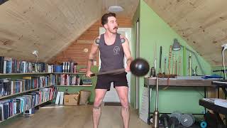 How to Lift a Mace and Start the Swing | Beginner Steel Mace | Strong for Life