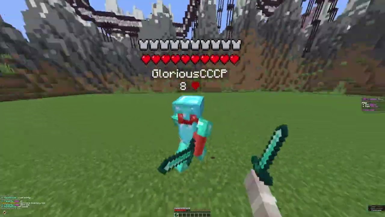 Minecraft KnockBack Displacement new tech?