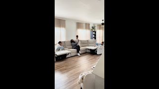 Why You Need A New Sectional and Why It's the Anderson Sand Reclining Sectional from Living Spaces